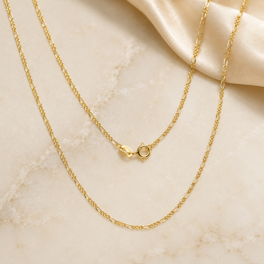14K Gold-Plated Sterling Silver Layered Necklace